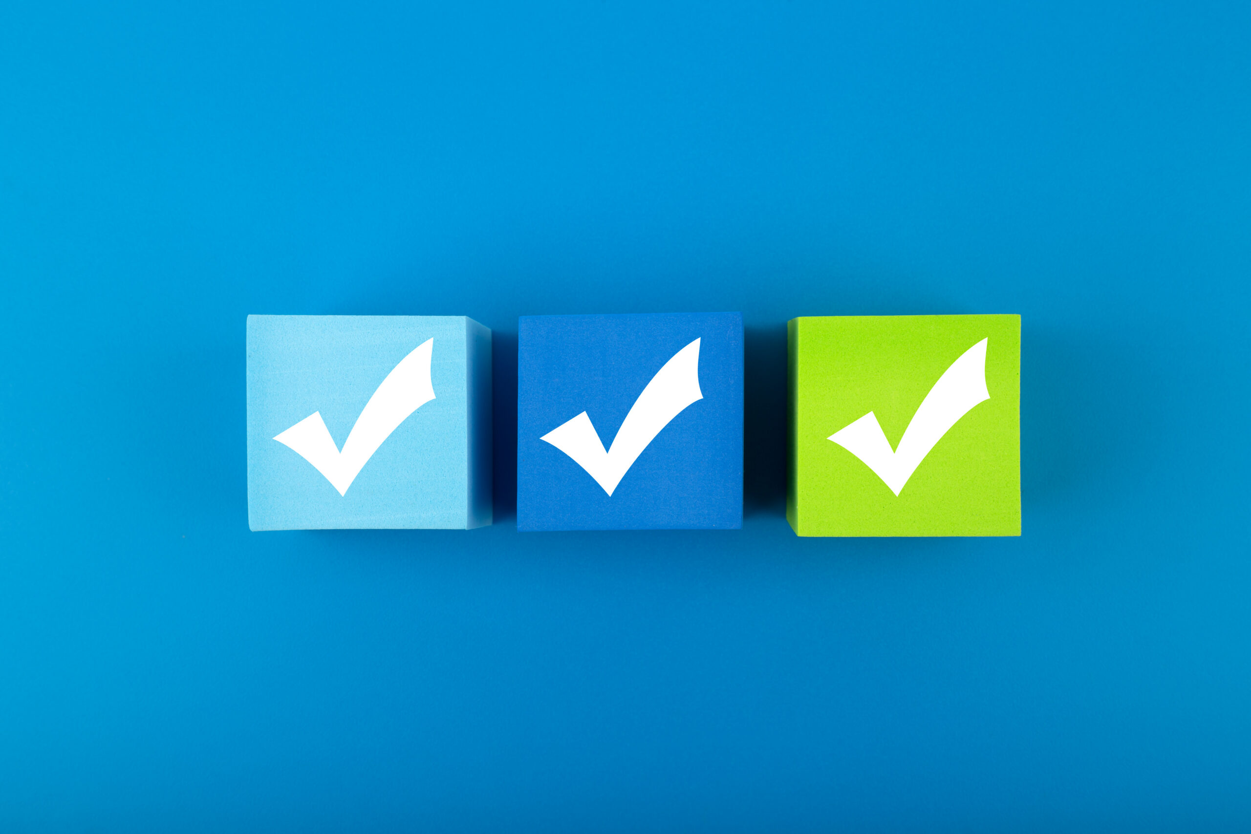 Three checkboxes representing three performance drivers for manufacturing and distribution companies